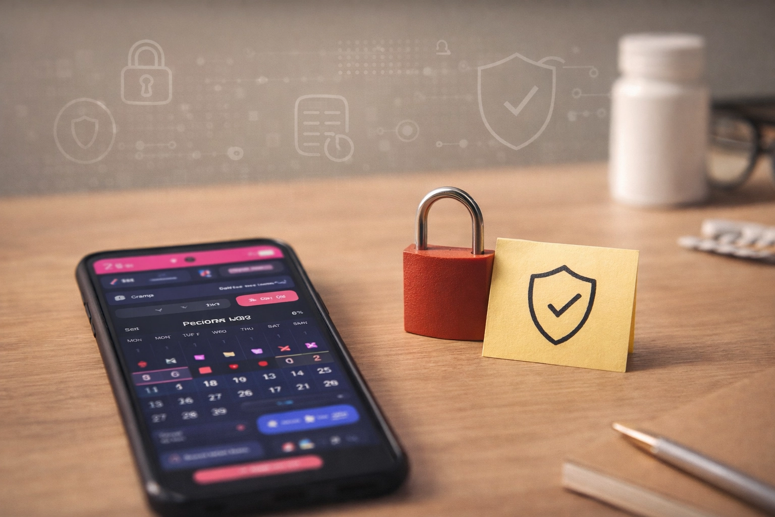 すべての生理周期トラッカーアプリがあなたのデータを必要とするわけではありません