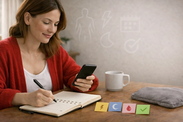 Ενδομητρίωση και Παρακολούθηση Πόνου: Ένα Πρακτικό Ημερολόγιο Συμπτωμάτων που θα σας Βοηθήσει να Λάβετε Καλύτερη Φροντίδα